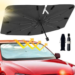 Foldable Car Windshield Sunshade Umbrella Heat Shield UV Protection For Front Windshield Interior Protection